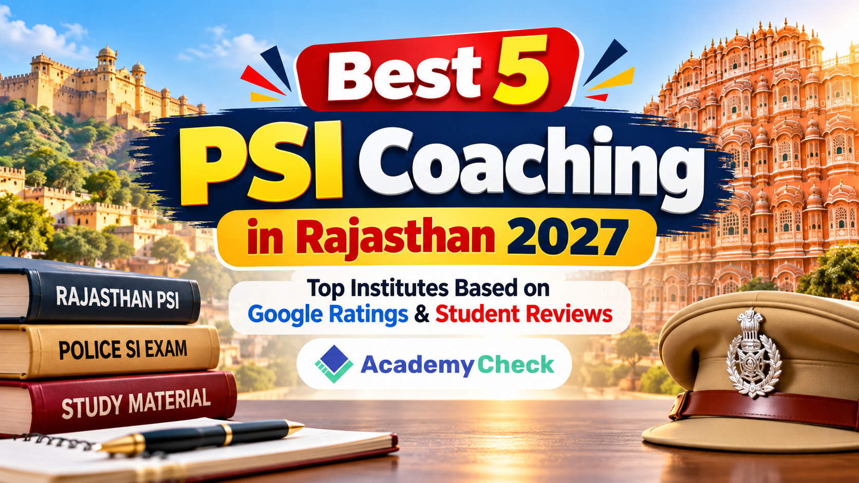 Best 5 PSI Coaching in Rajasthan 2027: Top Institutes Based on Google Ratings & Student Reviews